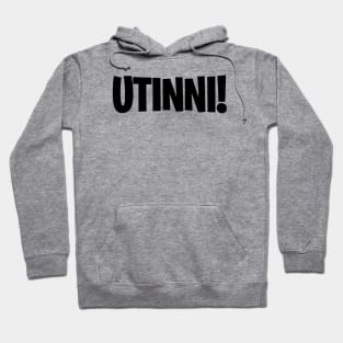 Utinni! (Black) Hoodie